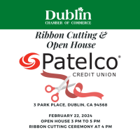 Grand Opening Ribbon Cutting for Patelco Credit Union New Dublin Branch