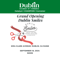 Ribbon Cutting Grand Opening of New Offices for Dublin Smiles