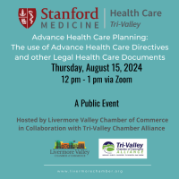 Educational Presentation - Stanford Health Care Tri-Valley