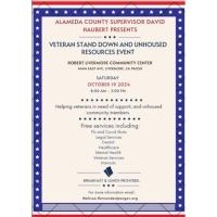 Veteran Stand Down and Unhoused Resources Event