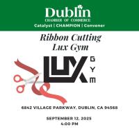 Lux Gym Ribbon Cutting Event