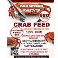Dublin San Ramon Women's Club Crab Feed Fundraiser