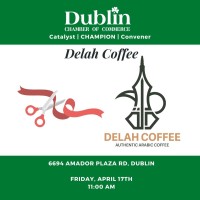 Ribbon Cutting & Grand Opening- Delah Coffee!