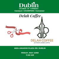 Ribbon Cutting & Grand Opening- Delah Coffee!