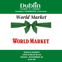 Grand Opening & Ribbon Cutting: World Market – Dublin, CA