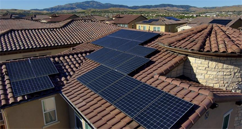 Featuring Maxeon solar panels on a durable S-tile roof Featuring Maxeon solar panels on a durable S-tile roof