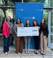 Stanford Blood Center Presents Donation to Blood Cancer United Through Give Good Program