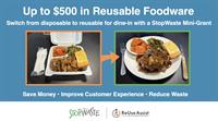 Switch to Reusable Foodware with Mini-Grants from StopWaste!