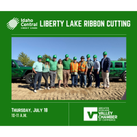 Ribbon Cutting at Idaho Central Credit Union - Liberty Lake Branch