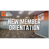 New Member Orientation Thursday, Oct 17th