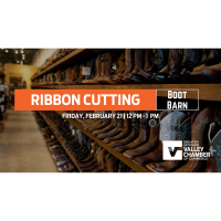 Ribbon Cutting at Boot Barn