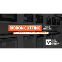 Ribbon Cutting at Fred's Appliance