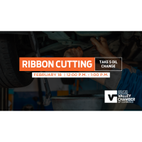 Ribbon Cutting at Take 5 Oil Change
