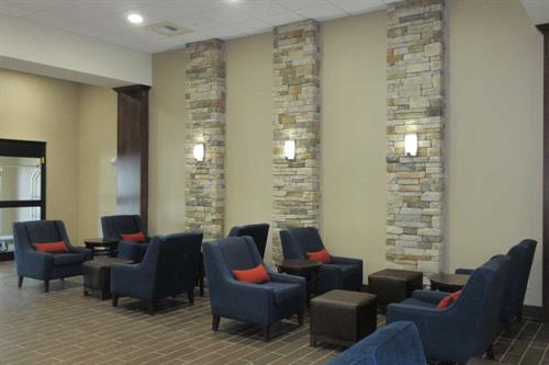 Sit back and relax in our lobby Sit back and relax in our lobby