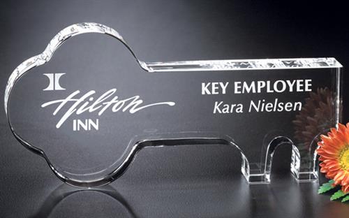 Crystal Key Employee award