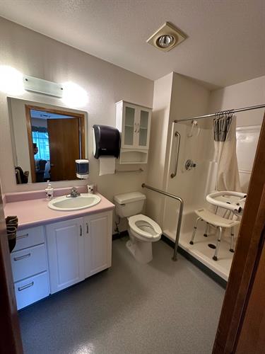 Baths and Walk-in Showers Both Available