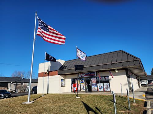 Uncle Sam's Flag & Gift building