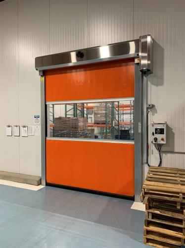 SC1400SEL High-Performance Door Alaska Food Bank