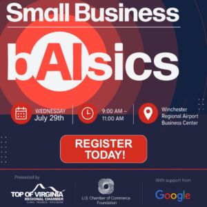 Top of Virginia Regional Chamber Brings Free AI Training  to Small Businesses