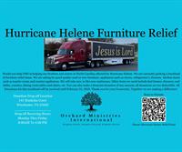 Hurricane Helene Furniture Relief - Help-Stuff-a-Truck