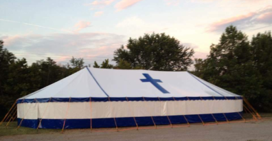 Revival tent