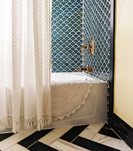 Victorian bathroom remodel