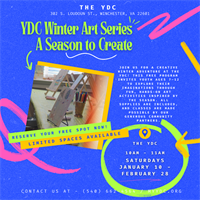 YDC Winter Art Series: A Season to Create