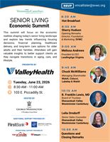 Shenandoah Valley Westminster-Canterbury to Host 2nd Senior Living Economic Summit - 5/7/2026