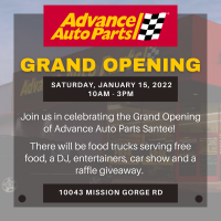 Advance Auto Parts Grand Opening