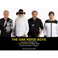The Oak Ridge Boys - Front Porch Singin' Tour 2022