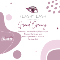 Grand Opening Flashy Lash San Diego 