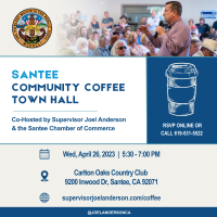 Santee Community Coffee Town Hall