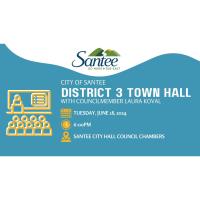 City of Santee District 3 Town Hall