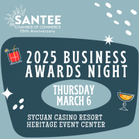 Santee Chamber Business Awards Night 2025