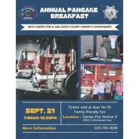 Santee Firefighters Annual Pancake Breakfast