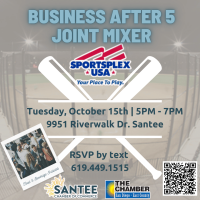 Business After 5 Joint Chamber Mixer - October 2024