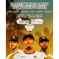Padres Watch Party Networking Mixer- August 2025