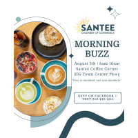 Santee Chamber Morning Buzz - August 2026