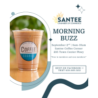 Santee Chamber Morning Buzz - September 2026