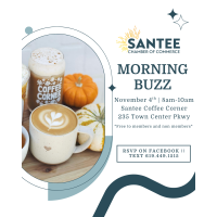 Santee Chamber Morning Buzz - November 2026