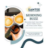 Santee Chamber Morning Buzz - December 2026