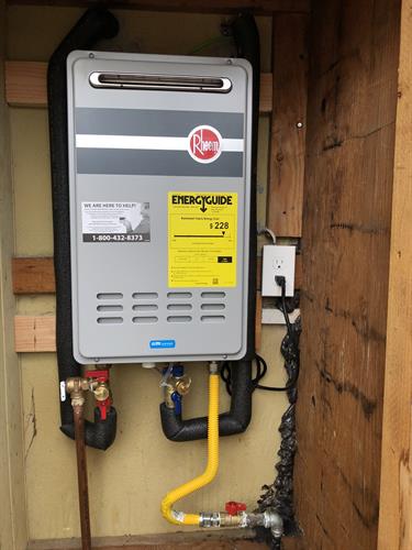 Tankless Water Heater Installation