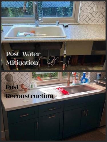 Kitchen Before & After Reconstruction