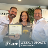 Santee Chamber Weekly Update 28AUG25