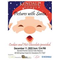 Pictures with Santa by Kendall Homes