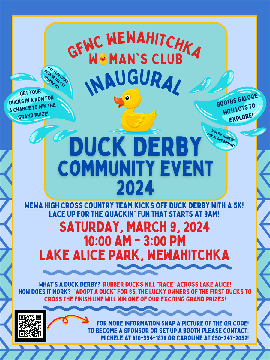 Duck Derby Community Event Mar 9, 2024