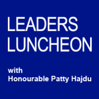 Minister Patty Hajdu - Leaders Luncheon 2022