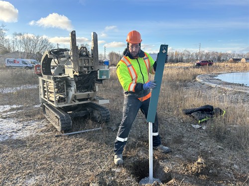 Monitoring Well Installation and Sampling