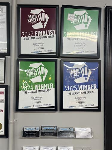VOTED “BEST BARBRSHOP IN MT JULIET” 7 TIMES