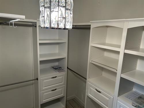 closet system remodel